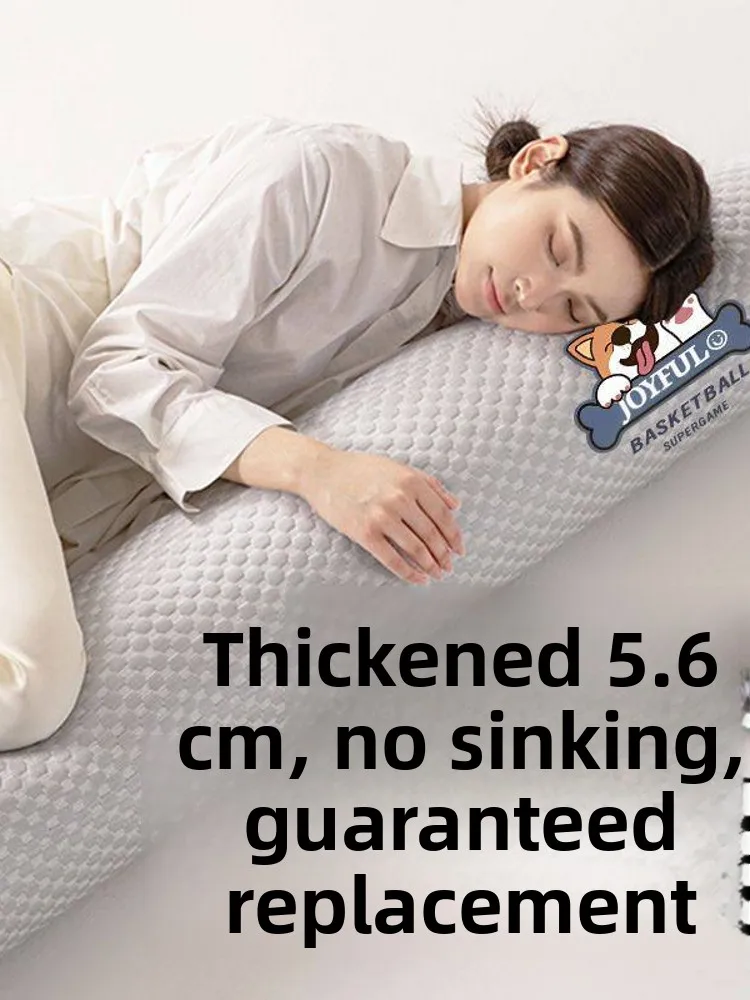 

Цилиндрическая подушка со съемным чехлом для сна на боку (для мужчин, беременных женщин, при синдроме ССС-синдрома), длинная круглая подушка