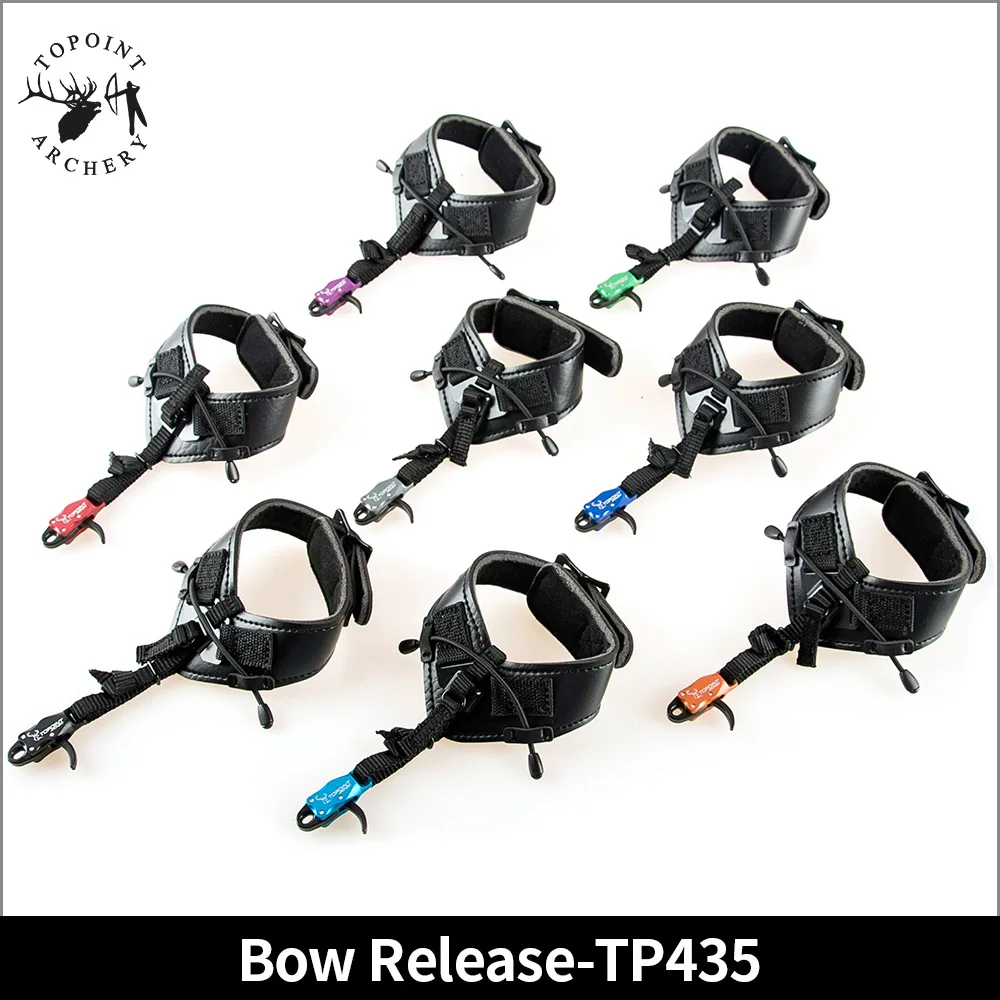 1PC Topoint TP435 Compound Bow Release Aid Adjustable For Left and Right Hands Archery Shooting Accessories