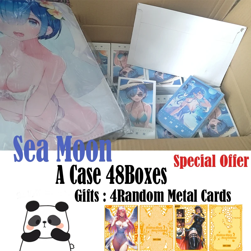 Wholesale Special Offer SEA MOON PARTY Goddess Story Collection Card Astringent Doujin Toy And Hobbies Gift