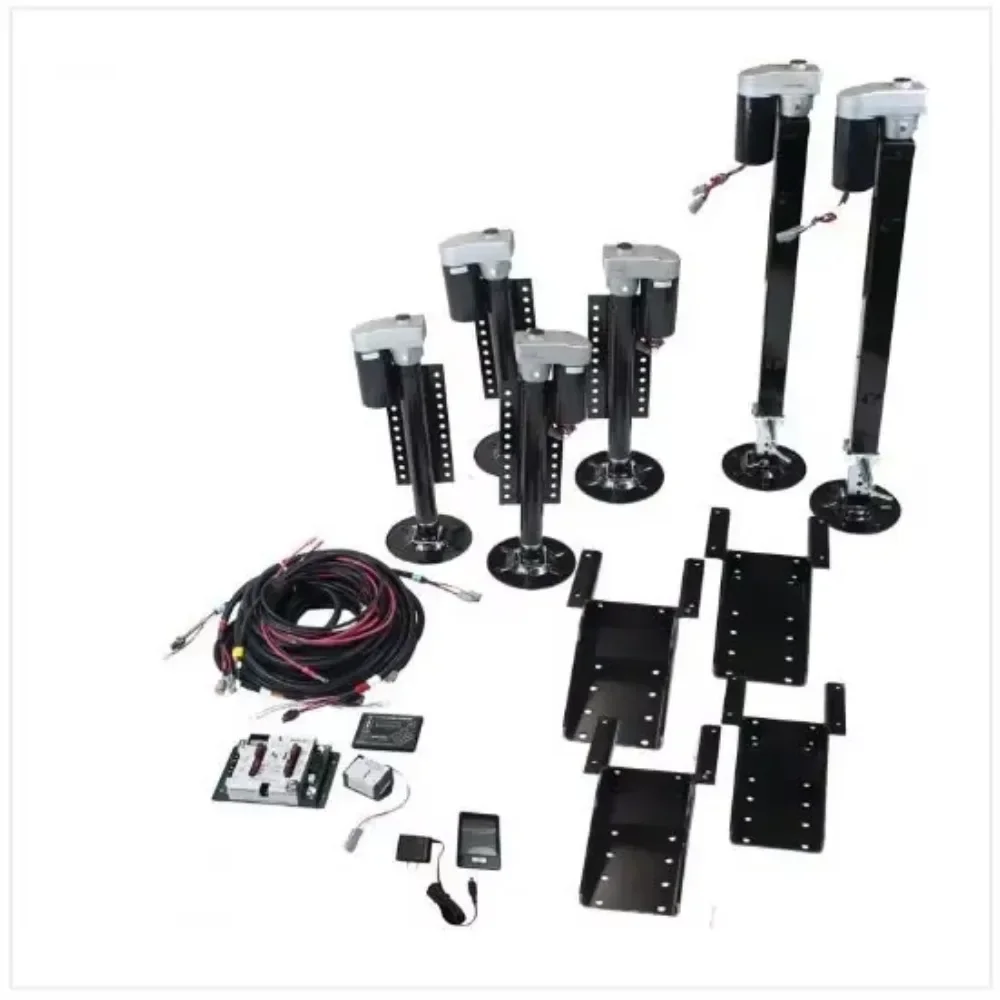 10 tons 12v RV automatic level system camper hydraulic lift jack RV support accessories