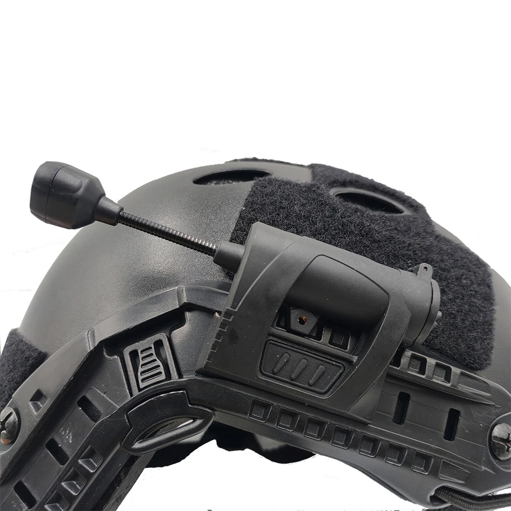 Imagem -02 - Led Tactical Helmet Light Lanterna Iluminação Noturna ao ar Livre Laser Caça Militares Ciclismo Pesca Lâmpada do Capacete Modos