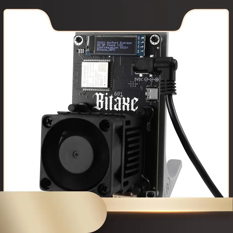 

Bitaxe Gamma 601 1.2TH/S BTC Solo Miner 18-22 Вт BM1370 Asic Chip от Antminer S21 Pro Bitcoin Crypto Miner Grey-N36R