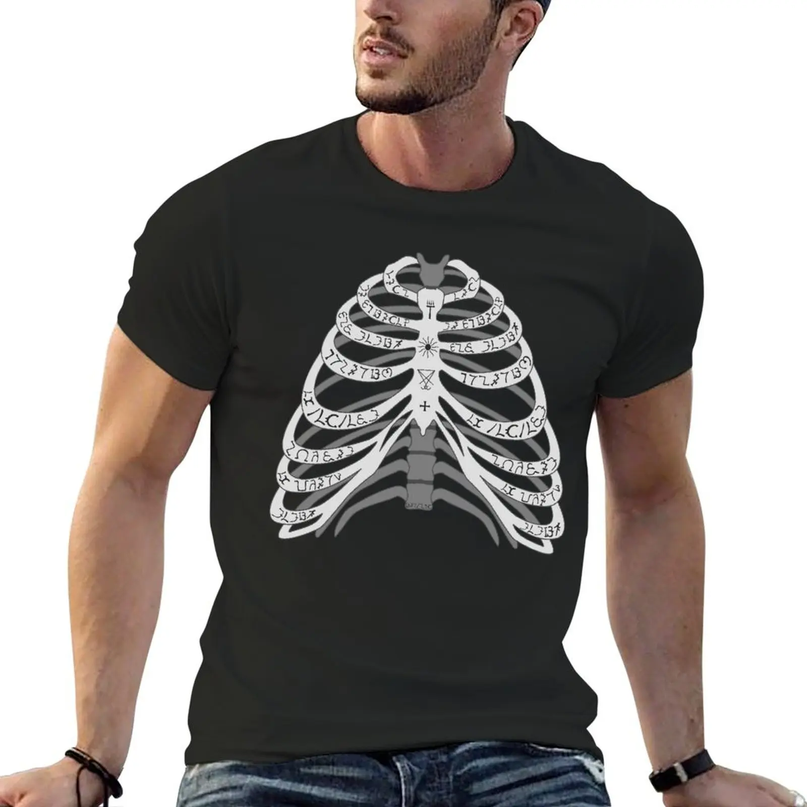 

The Bones of a Winchester T-Shirt blanks anime clothes sports fans mens graphic t-shirts pack