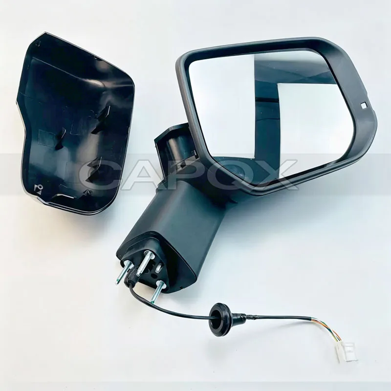 

CAPQX No Paint Without Camera Car Side Rearview Mirror Assembly For Foton Tunland V9 Mars V7 V9 Side Rear View Mirror Assembly