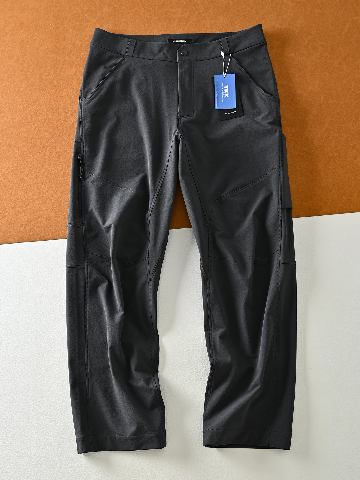 

Outdoor Men's Waterproof Softell Pants Qui Dry Straight Leg Casual Trousers Lightweight Busin Casual Autumn Wear