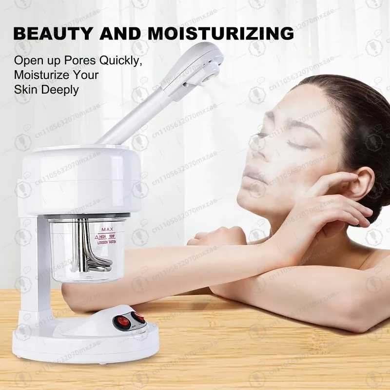Mini Facial Steamer Hot Mist Moisturizing Hydrating Sprayer Portable Desktop Beauty Instrument