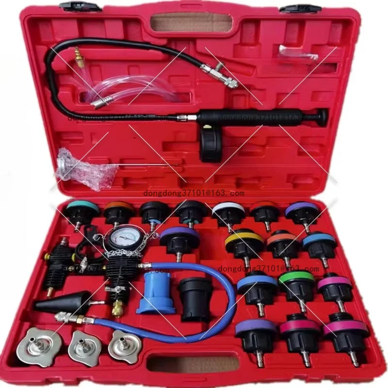 

Car water tank torture testing leak test instrument antifreeze coolant vacuum filling pressure replacer auto repair tool