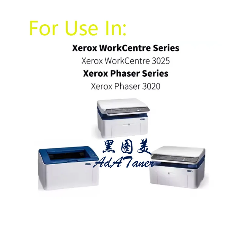 خرطوشة حبر متوافقة 106R02773 لحبر طابعة ليزر زيروكس XER Phaser 3020 WorkCentre 3025 مع شريحة