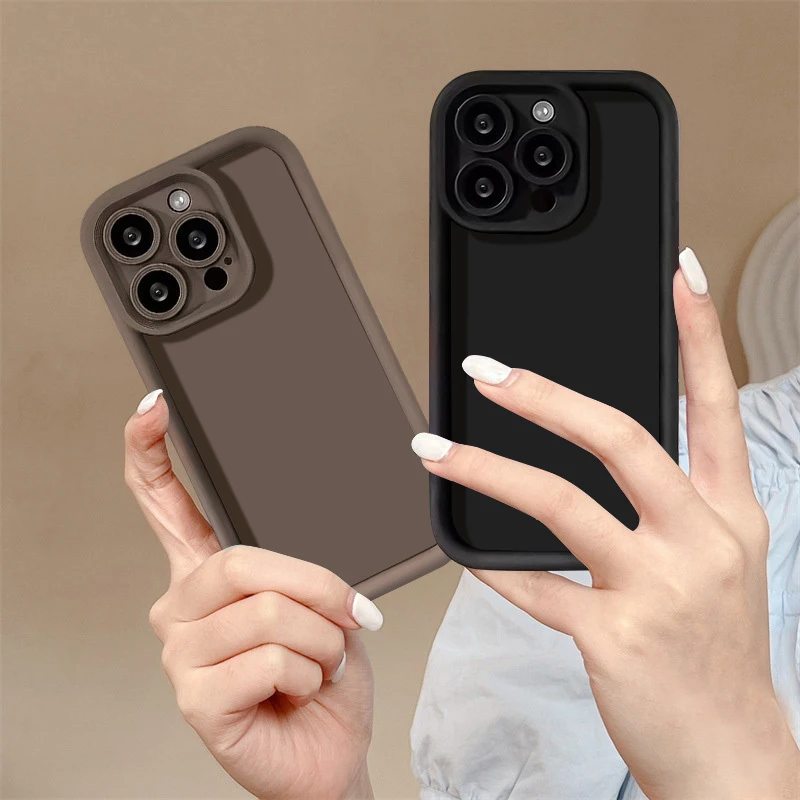 Soft Bumper Liquid Silicone Case For Samsung S25 Ultra S24 S23 FE A56 5G S22 S21 S20 Lite A55 A73 A54 A53 A52 A51 A50 Soft Cover