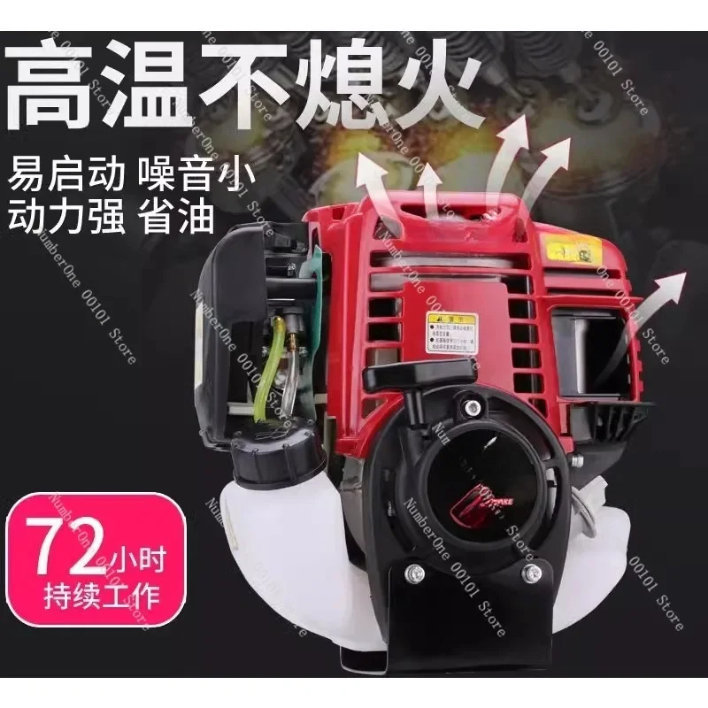 GX50 GX35 139F Back DIY Brush Cutter Trimming Machine Auger Drill Gasoline Engine 4 Stroke OHC Mini Engine Head CE Certification