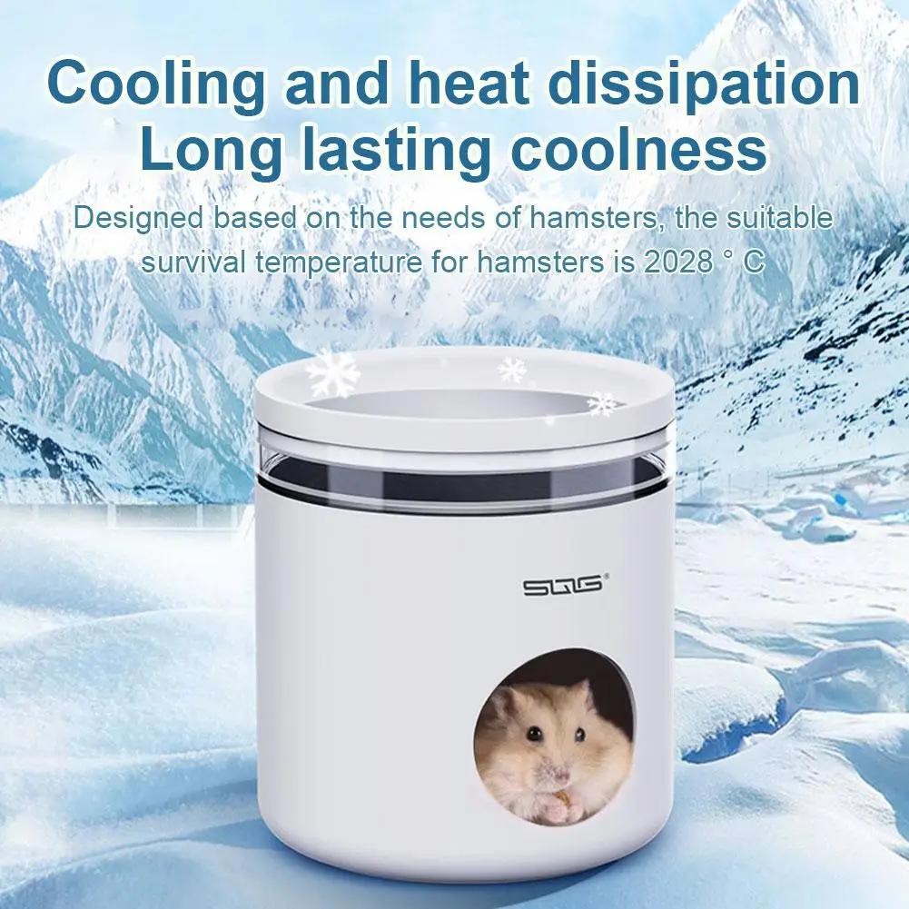 Igloo Hamster Nest Summer Cooling Nest Golden Bear Hamster Sleeping Nest Air Conditioning Summer Shelter Small House Sleeping