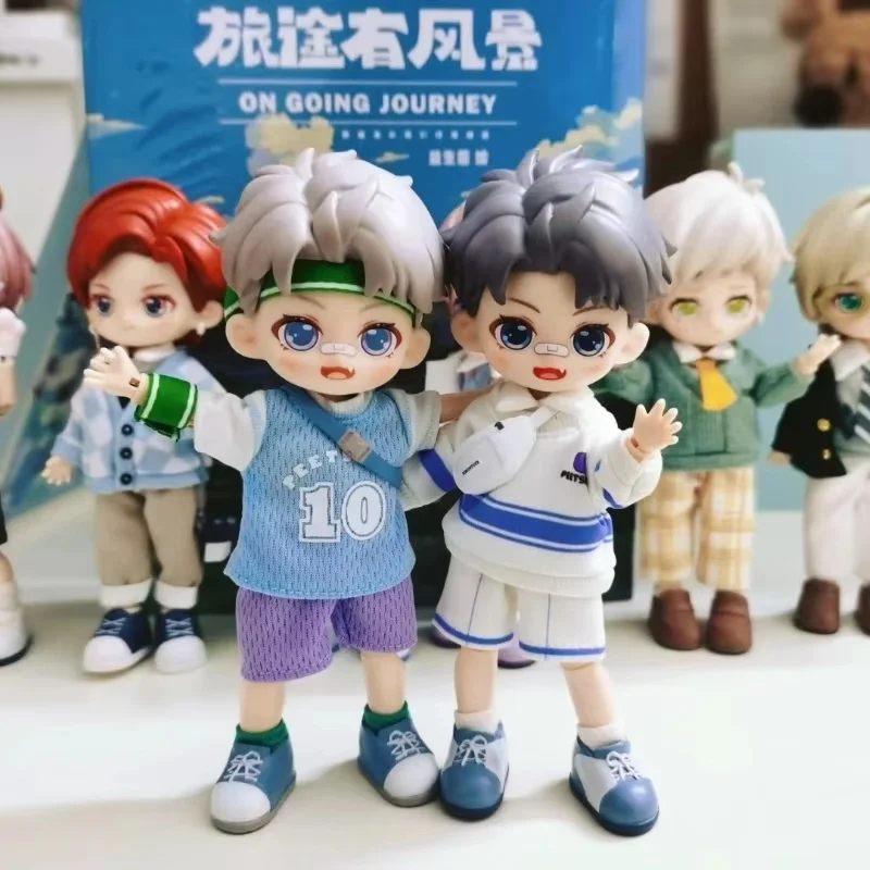 أنيمي بيتسون ذكر زميل الدراسة سلسلة صندوق أعمى صندوق غامض 1/12 Bjd Obtisu1 دمى Kawaii لطيف عمل الشكل جمع اللعب هدية