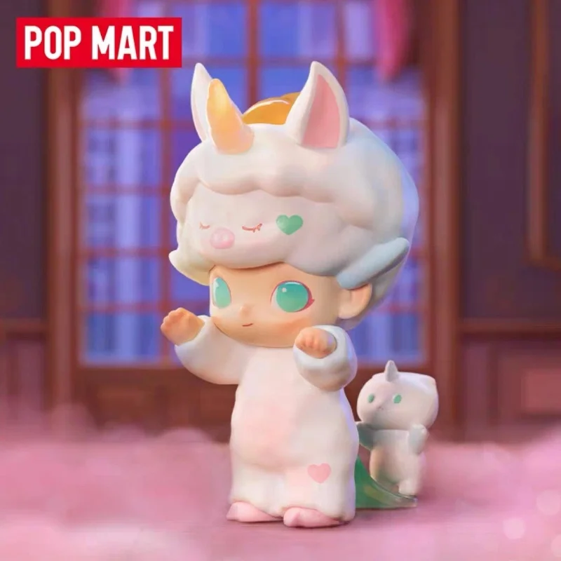 

Genuine POPMART DIMOO No One's Gonna Sleep Tonight Series Confirmed Blind Box Trendy Collectible Toy Ideal Gift For Anime Fans