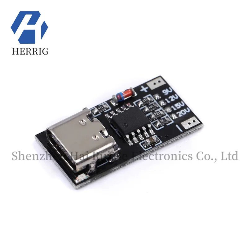 

1PCS USB fast charging voltage protocol PD/QC boost trigger board decoy module 9V 12V 15V 20V