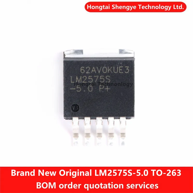 Nouveau régulateur de commutation de puce d'origine LM2575S-5.0 1A5.0V TO-263