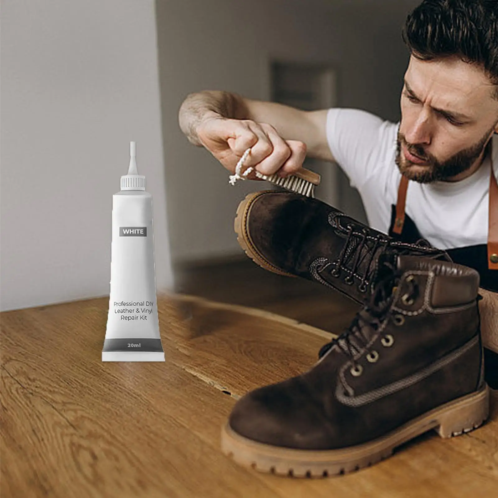 20ml Advanced Leather Repair Gel Color Repair Car Seat Leather Complementary Refurbishing Leave no trace Leather Repair Kit ﻿