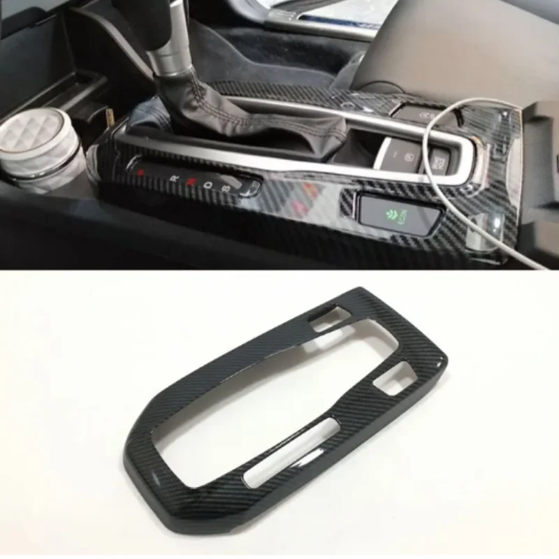 

Carbon Fiber Interior Gear Shift Box Frame Trims For Honda Crider2018- 2019