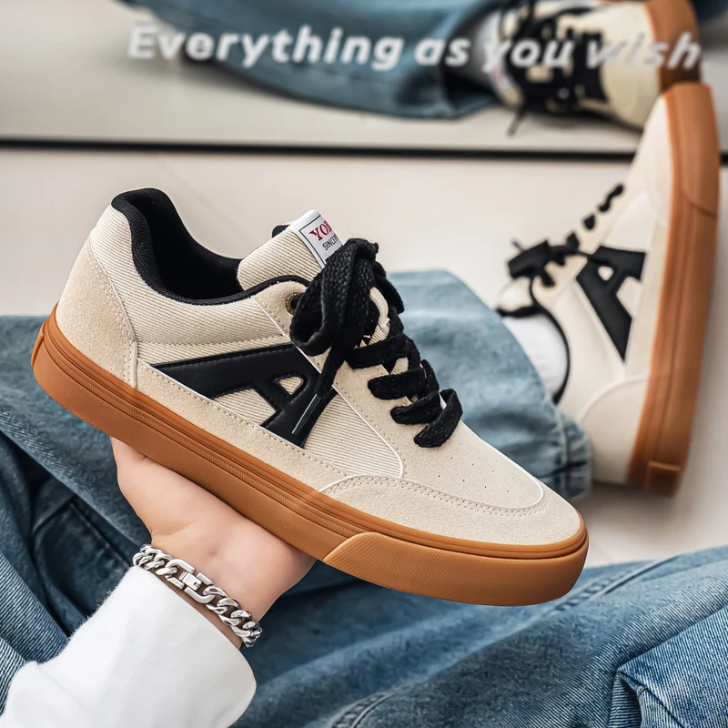 

Модные мужские повседневные кеды: удобные, дышащие, из канваса, классические, на толстой подошве, нескользящие, амортизирующие, для тенниса