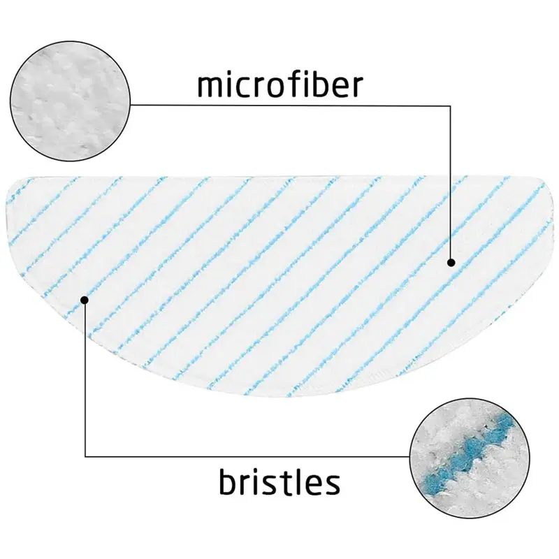 AA81-40 PCS Replacement Mopping Pads For Ecovacs DEEBOT OZMO T9 Series T8 Series T8 AIVI T8 Max N8 Pro Plus Robot Vacuum
