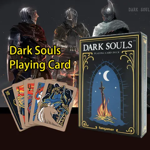 Dark Souls Poker Cards Deck of 52 Cards Perfect for Playing Poker Black Jack Big 2 and Other Card Games