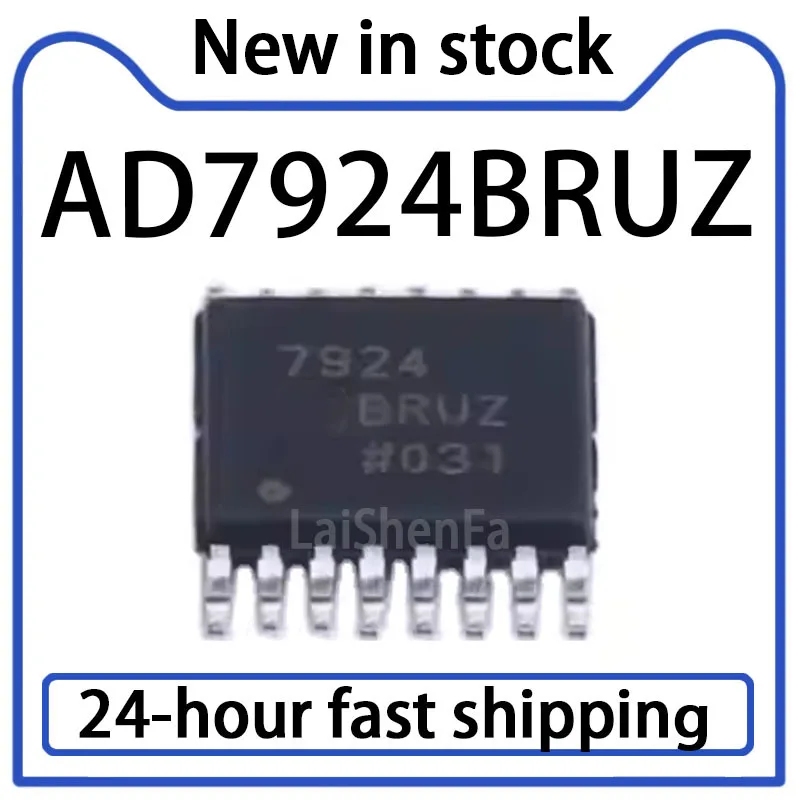 1PCS AD7924BRUZ 7924 SMT TSSOP-16 12 Bit Analog-to-digital Conversion Chip ADC in Stock