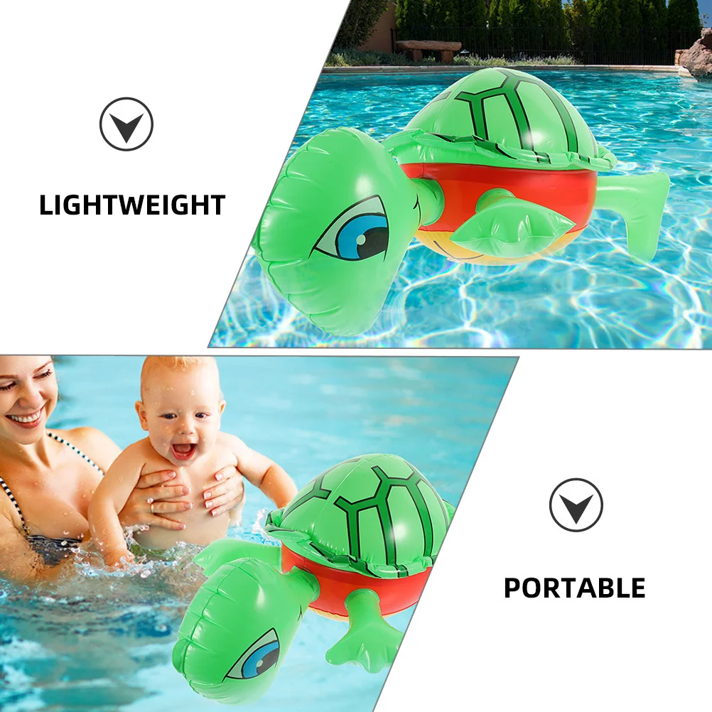 

2Pcs Inflatable PVC Turtle Balloon Bright Colors Easy to Inflate Deflate Suitable for Various Occasions Inflatable Party Props