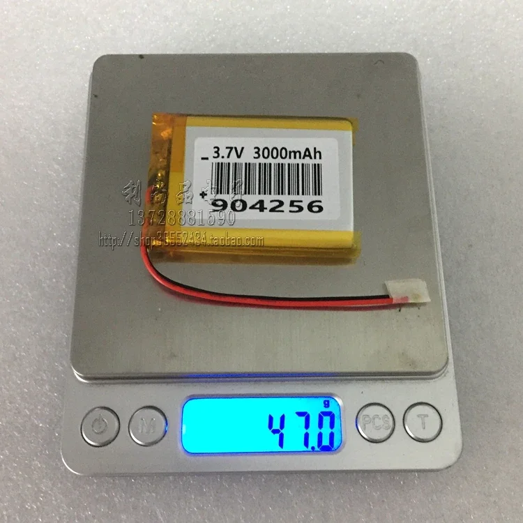 بطارية ليثيوم بوليمر 3.7 فولت 3000 مللي أمبير في الساعة كاميرا مدمجة للملاحة الأساسية وحدة GPS الماسح الضوئي