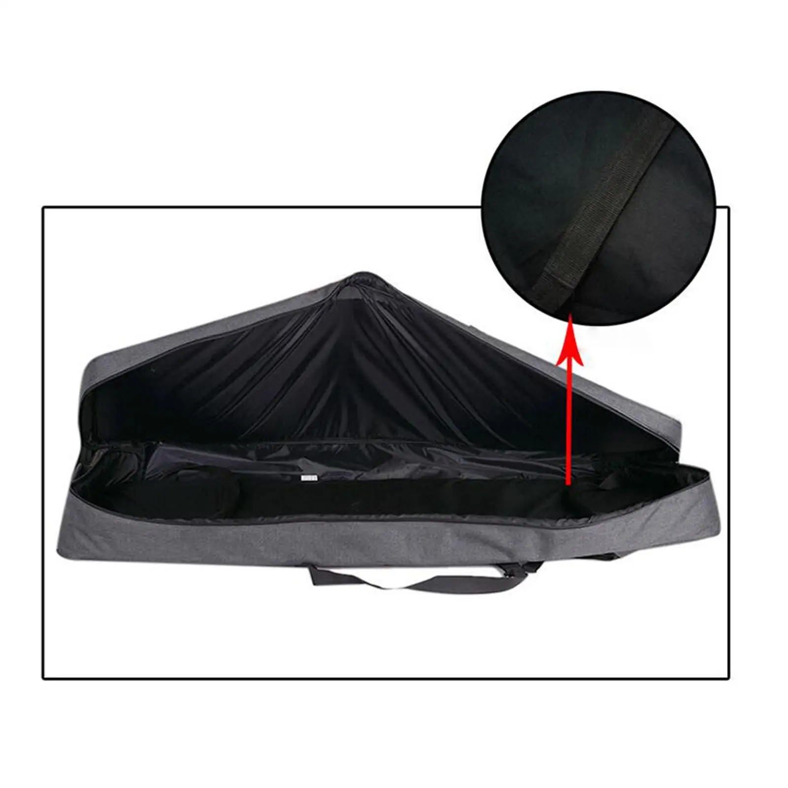 Portable Keyboard Gig Bag Durable Shockproof Padded Bag 55.12x18.11inch Oxford