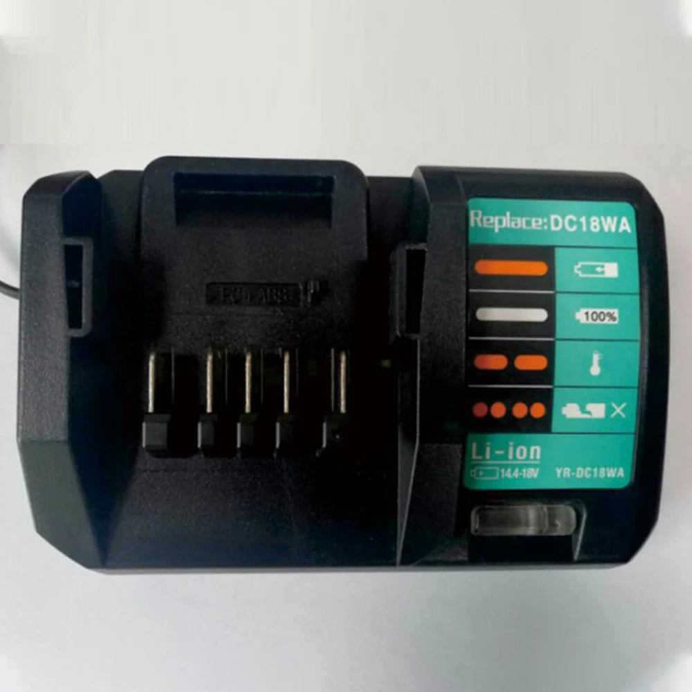 Chargeur 14.4V-18V pour Maktec MAKITA, prise US, DC18Xenon DC1851 BL1813G BL1415G BL1815G BL1413G UH522D UM167D UR180D