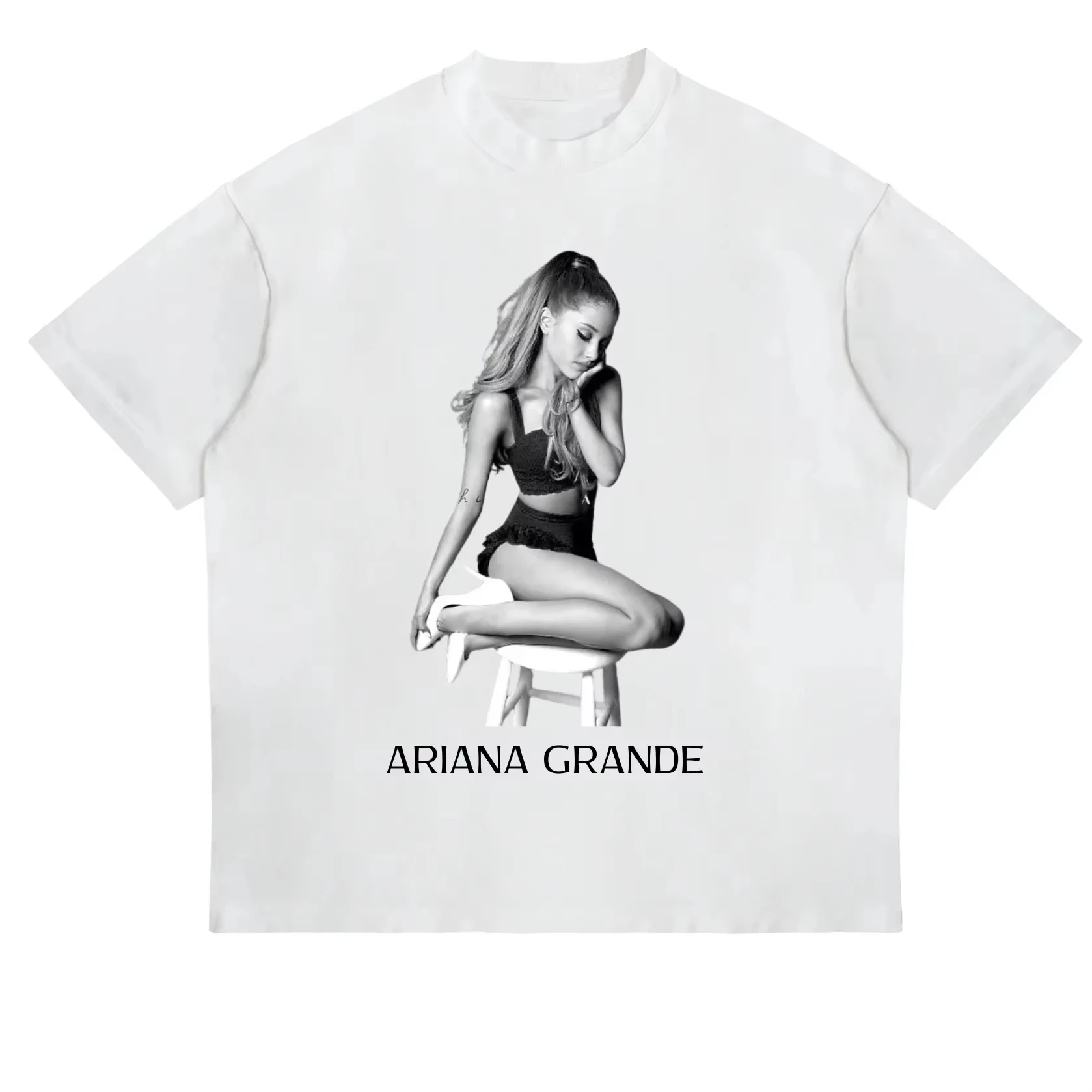 Sommermode Herren Damen T-Shirt Ariana Grande Neues Album Petal 2026 Eternal Sunshine Tour T-Shirt Baumwolle Y2k Oversized Fan-Tee – Detail 7