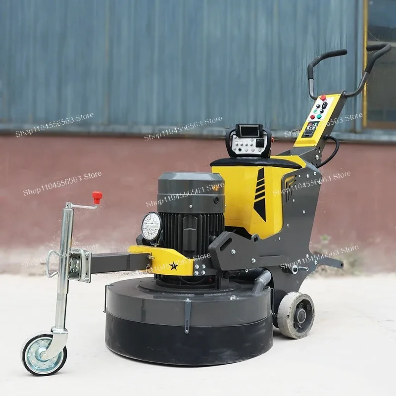 Curing Floor Grinder Variable Frequency Drive Remote Control 12 Head Concrete Cement Floor Polishing Machine
