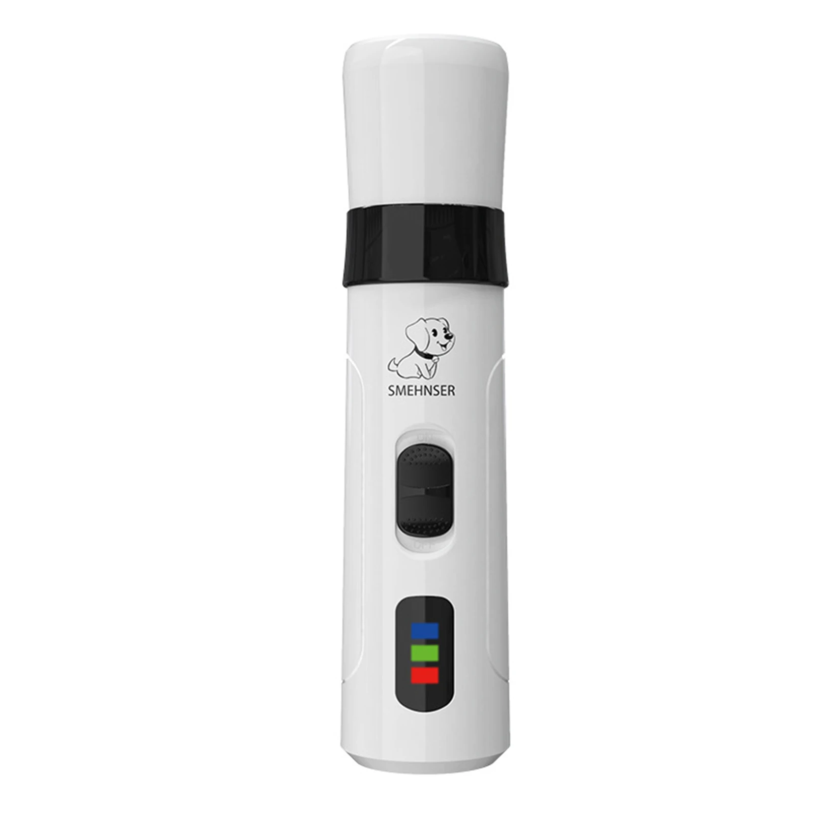 Dog Nail Grinders USB Charging Rechargeable Claw Grinder Low Noise Cordless Dog Grooming Safe Clippers for Small Large Dog Cat
