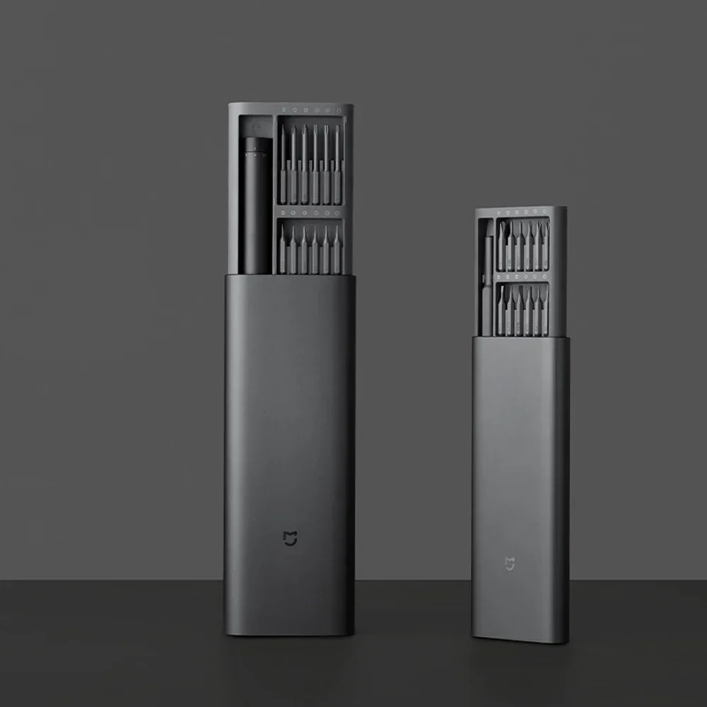 مجموعة مفكات كهربائية دقيقة من شاومى ميجيا ، عزم دوران 2 ترس ، برغي ، 1 نوع-C قابلة لإعادة الشحن ، علبة ألومنيوم مغناطيسية #3