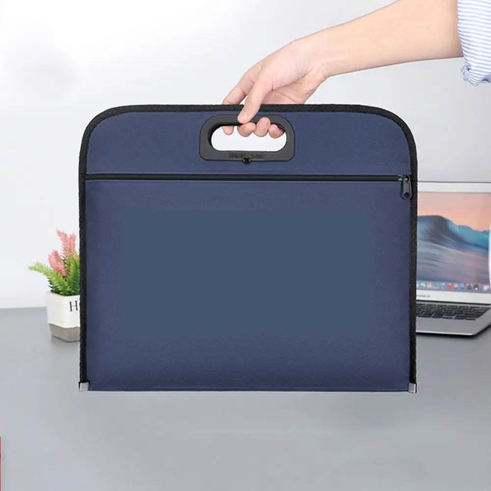 

Supplies Waterproof School Filing Products Notebook Organizer Storage Conference Bag Canvas File Bag Handbag Document Bag
