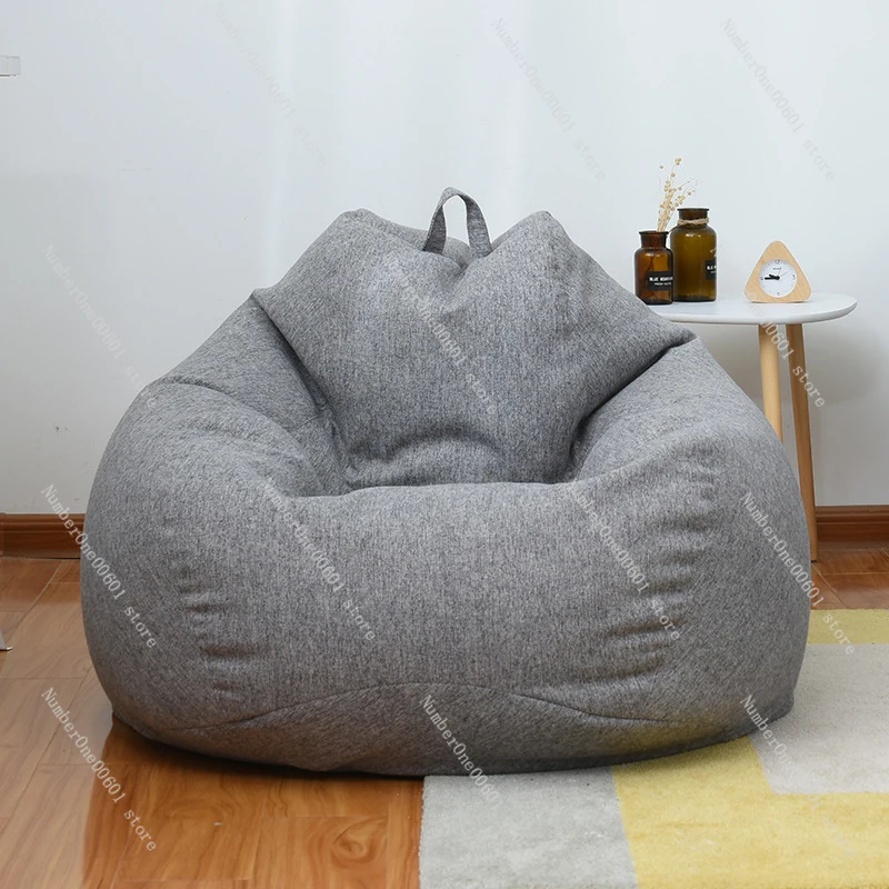 Portable Lazy Beanbag chair Sofa set living room furniture Bean bag chair Single Fabric Sofa Balcony Bedroom Tatami sofa