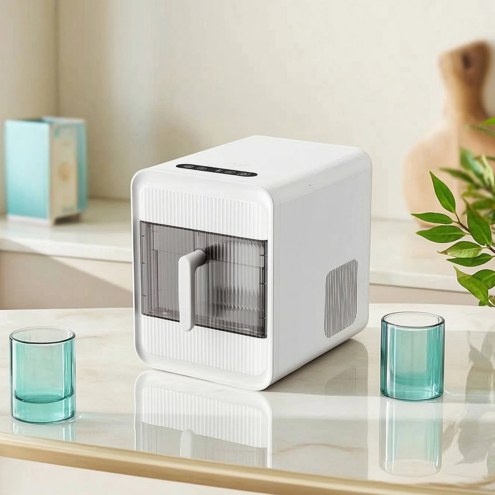 Mesin Pembuat Es Batu untuk Me - Kitchen Appliances Countertop ulasan dan harga