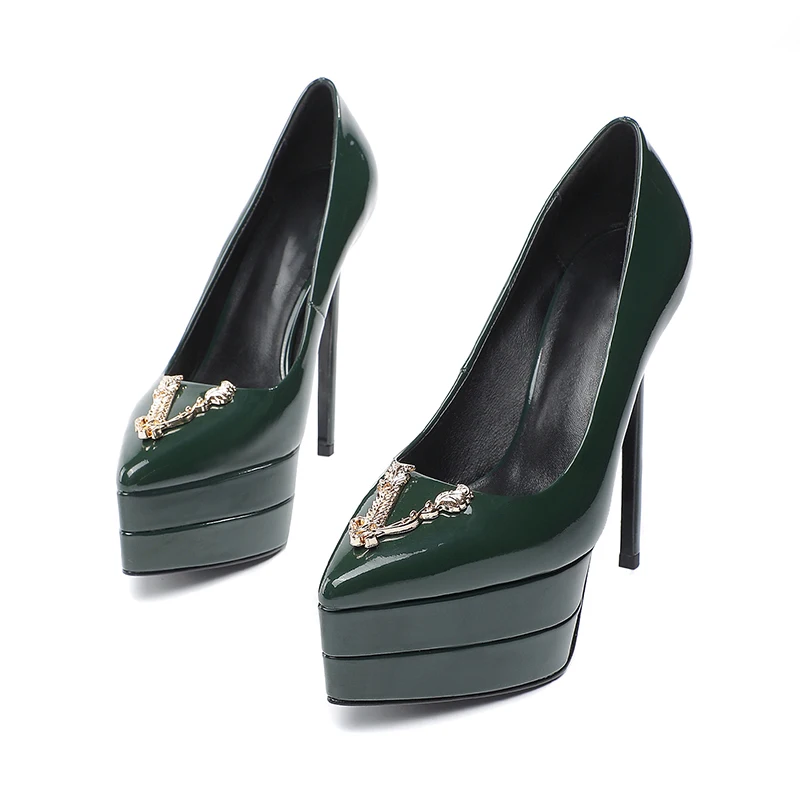 blackish green
