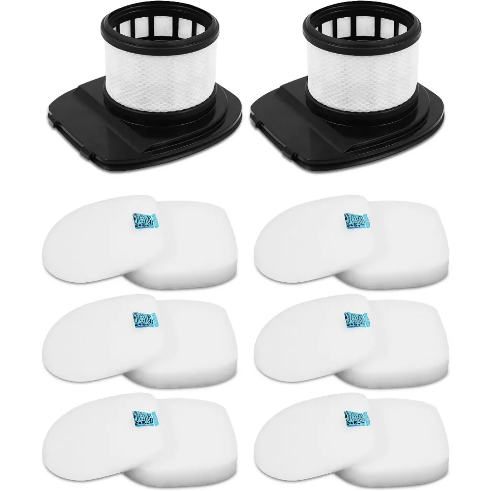 8 Pack Replacement Filters for Cordless Stick Vacuum Pet Pro Series Part 616FJ140 617FJ140