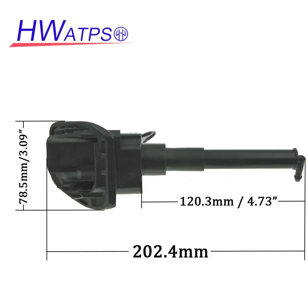 HWATPS For Volvo XC90 MK1 2007-2014 Front Right & Left Headlight Cleaning Washer Spray Nozzle Jet 31283785 RH 31283784 LH