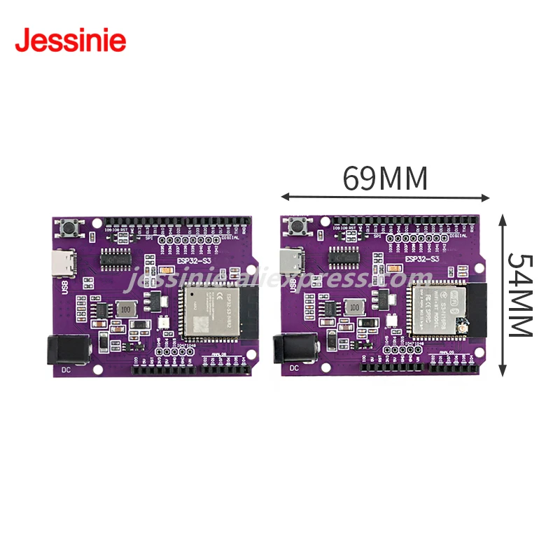 ESP32-S3-N8R2 ESP32-S3-N16R8 MCU 2,4 GHz Wi-Fi Ble Programming Learning Controller Core Board Modul