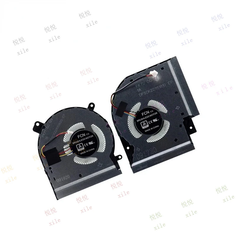 L+CPU Cooling Fan GPU Cooler Fan for ASUS ROG Strix Scar II GL504 GL504G GL504GS