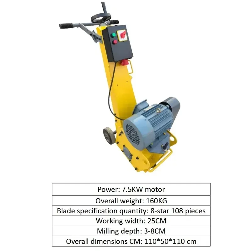 2026 Latest Concrete Surface Pretreatment Machine High Performance Pavement Roughening Texture Processing Equipment for Floor