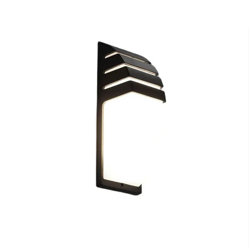 Outdoor waterproof wall lamp villa porch garden aisle led lights interior decorative sconce lampara led pared wall lighting image 2