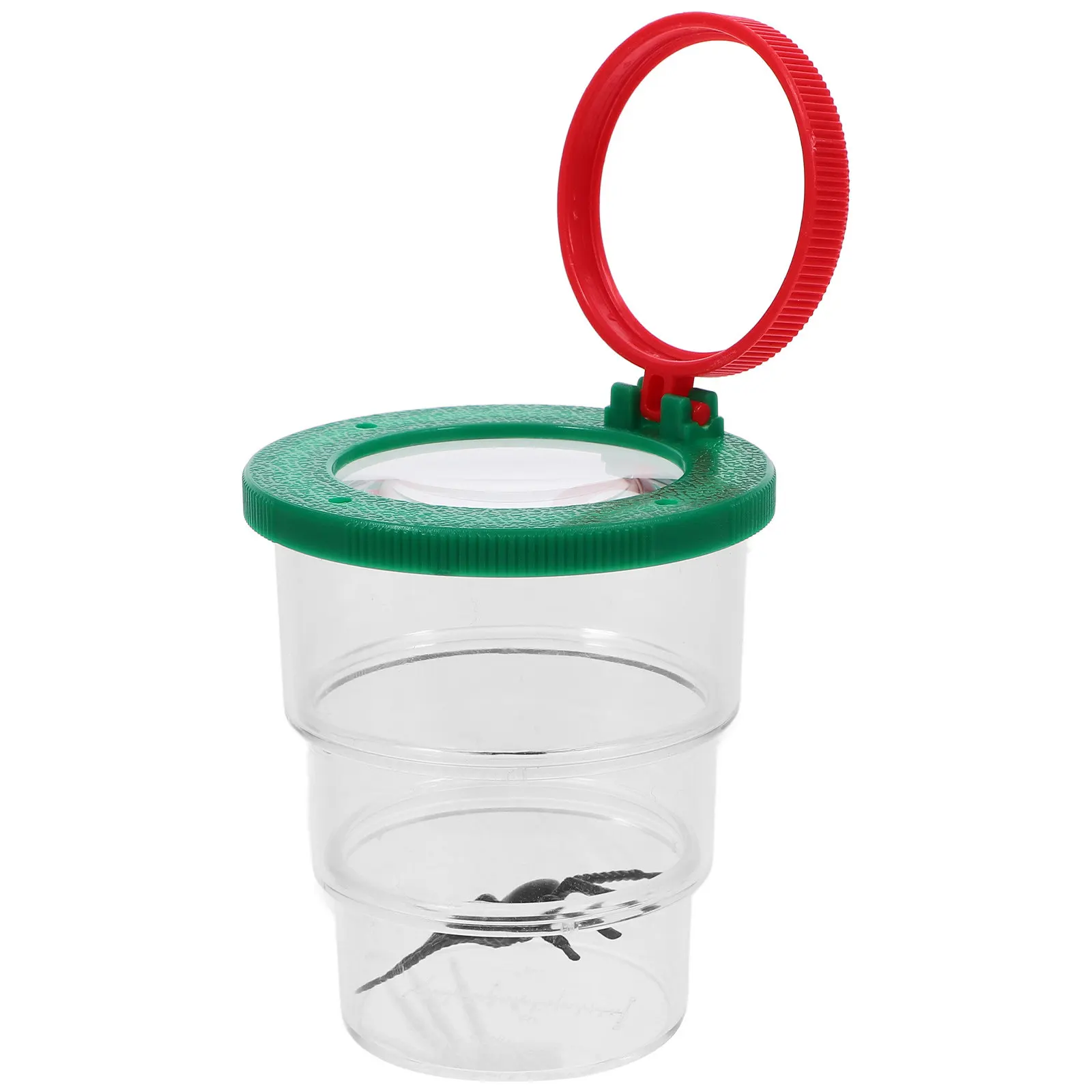 

Portable Insect Observation Box Clear Magnifying Bug Viewer Kit Insect Viewing Case Biology Learning Tool