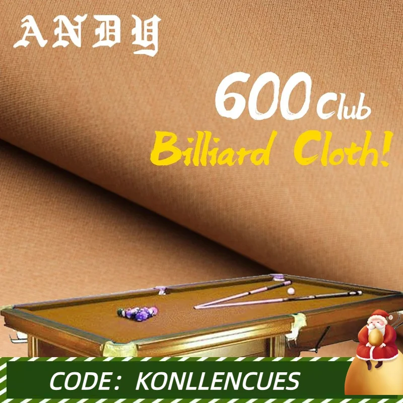 ANDY 600-Professional obrus, 600, 70% wełna, 30% nylon, 3 kolory, Club Define, akcesoria