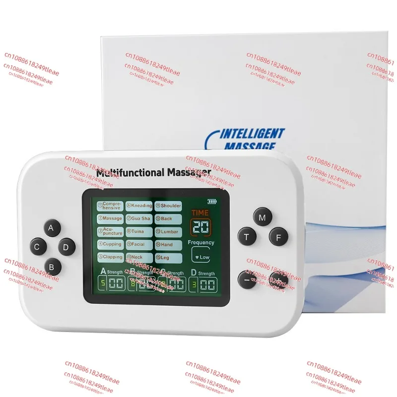 

Multifunctional four-channel independent control TENS & EMS massager Full body low-frequency pulse massage instrument
