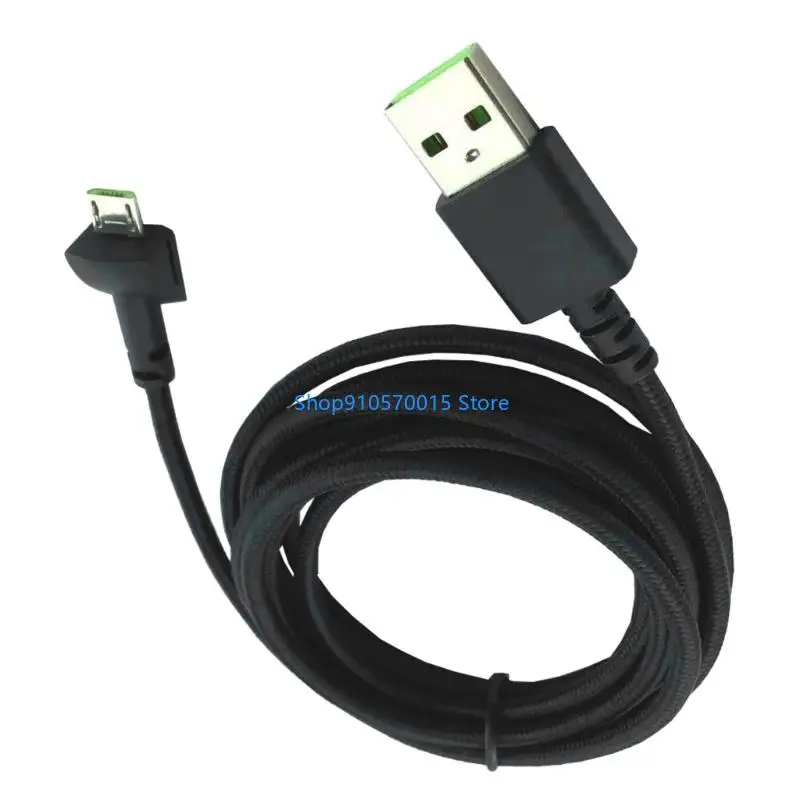 B95C Professional Microphone Charging Wire 2M Data Cable With Overcurrent Protections Smooth Energy Transfer for Seiren V2Pro