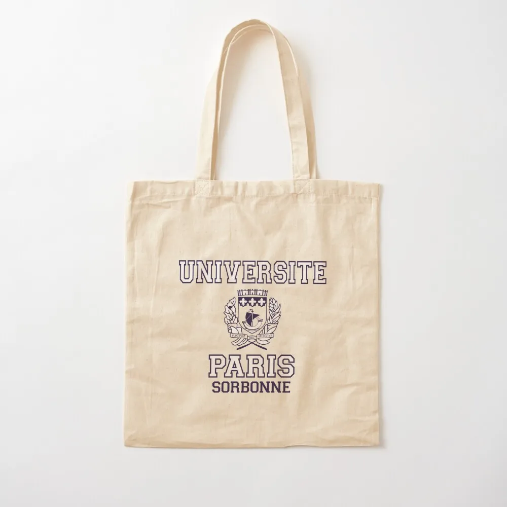 Universite Paris La Sorbonne Tote Bag shopper bag woman Canvas stote bag Canvas university shopper