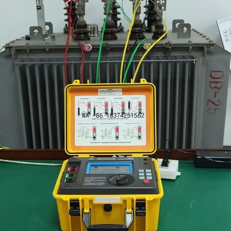 Wmwmnu for Digital 5kV 10kV 15kV 20kV Megohmmeter High Voltage Insulation Resistance Tester Factory Price