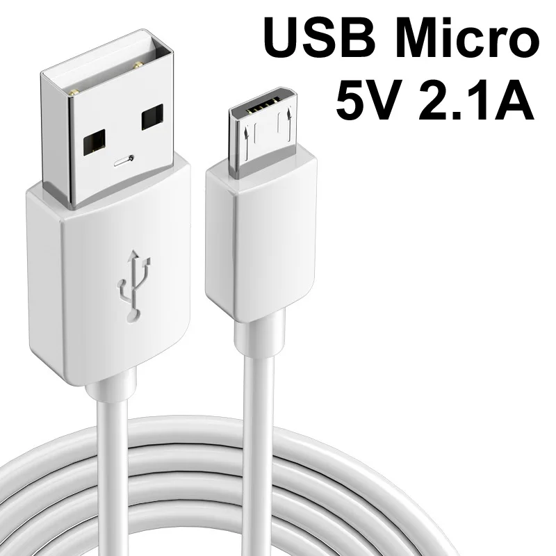 

1M/2M/3M/5M/8M/10M/12M 5V 2.1A USB Micro Fast Charging Charger Data Sync Cable For Mobile Phone CCTV Camera Monitor Power Bank